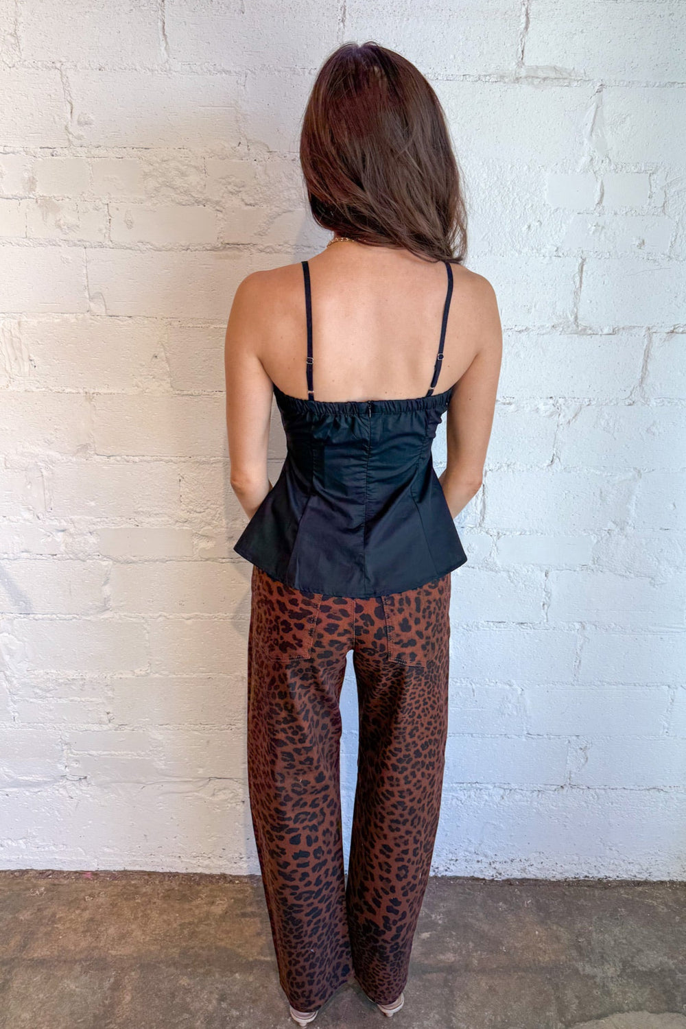 Nica Brown Chita Denim, Lopard Pants, Denim, Jeans, Bottoms, Adeline Boutique, Dallas Boutique, Fall Styles