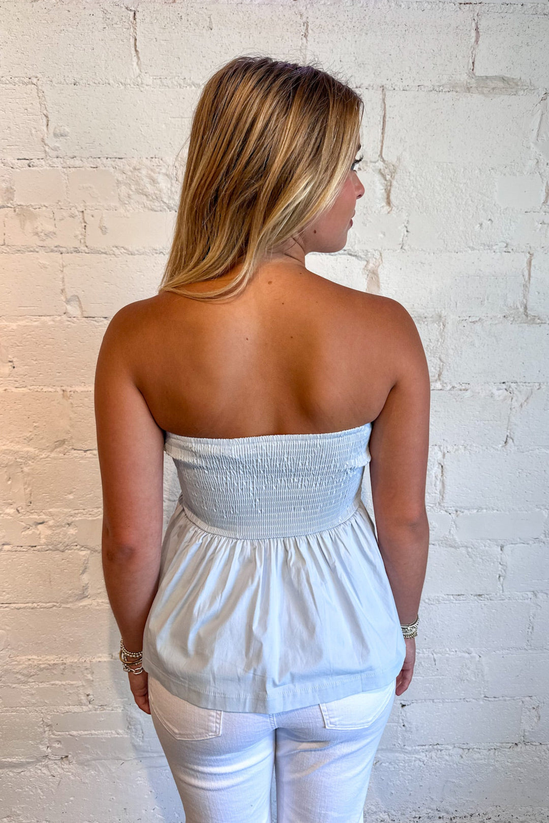 Nola Peplum Tube Top, Tube Top, Summer Styles, Adeline Boutique, Dallas Boutique, Boutiques, Tops