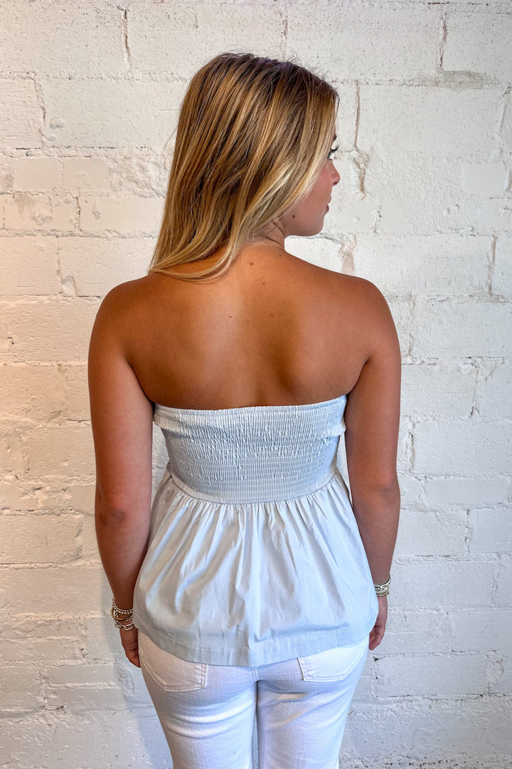Nola Peplum Tube Top, Tube Top, Summer Styles, Adeline Boutique, Dallas Boutique, Boutiques, Tops