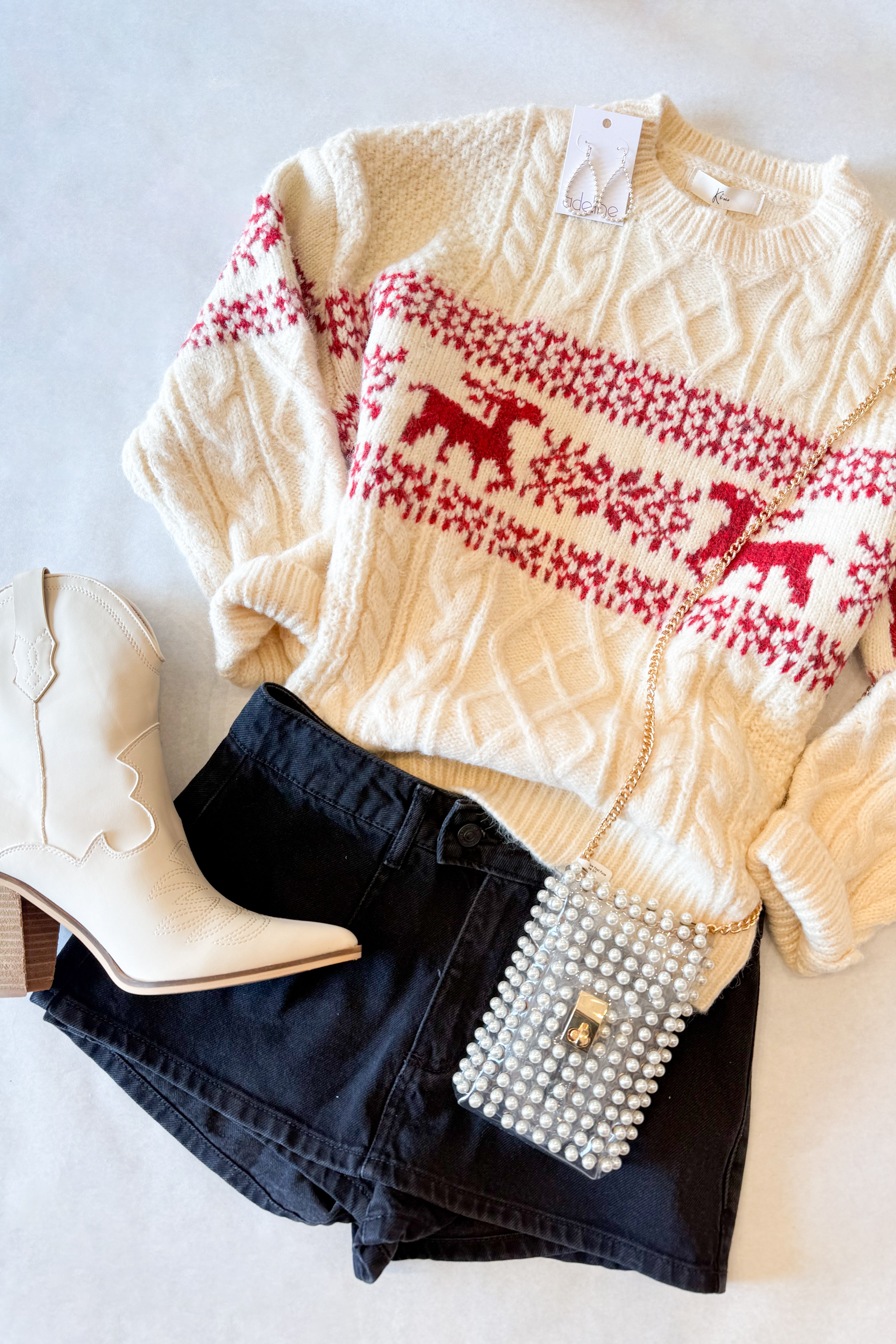 Nordic Holiday Sweater – Adeline