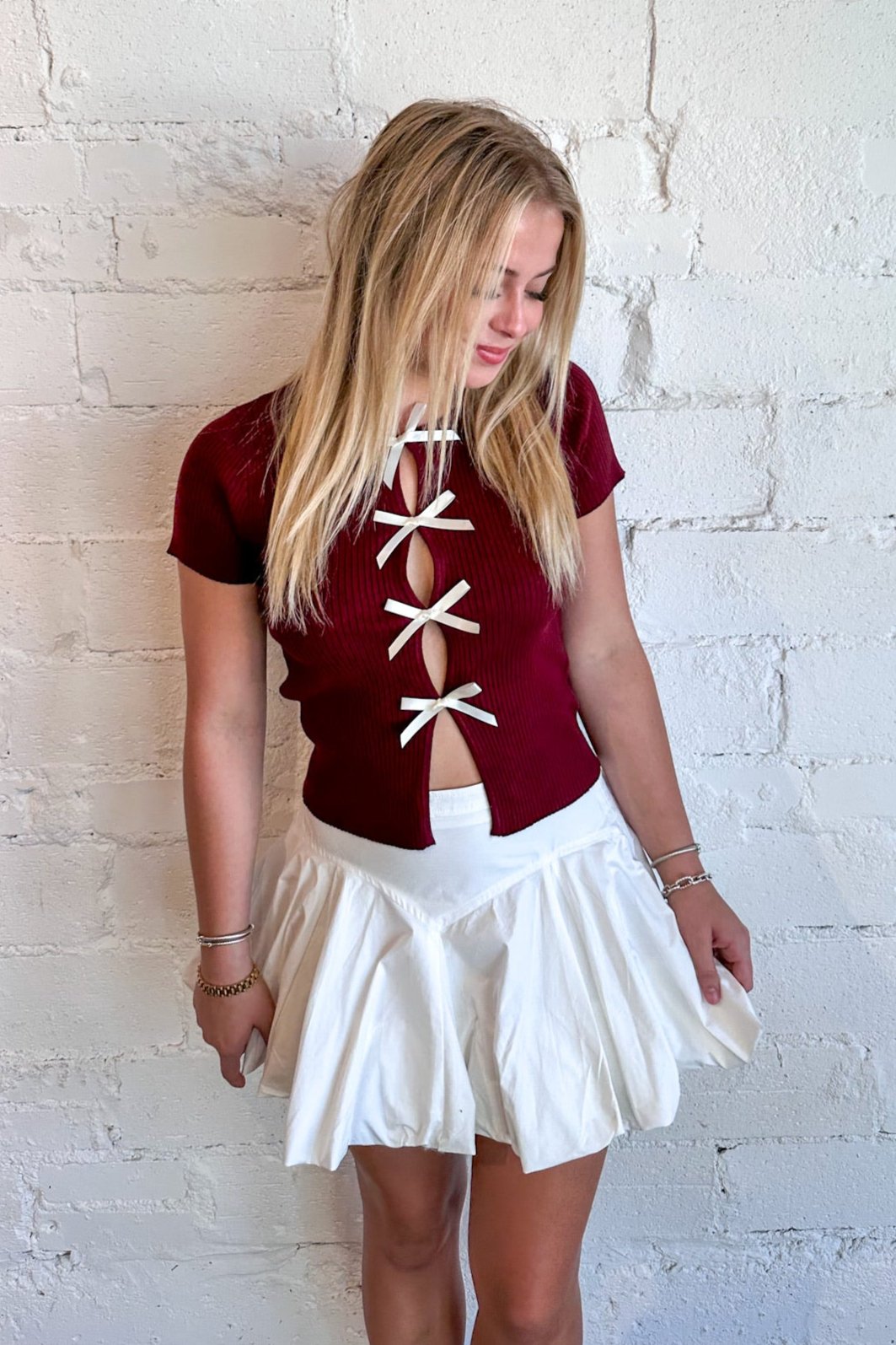 On Repeat Fall Skirt, Skirts, Sky to Moon, Adeline, dallas boutique, dallas texas, texas boutique, women's boutique dallas, adeline boutique, dallas boutique, trendy boutique, affordable boutique