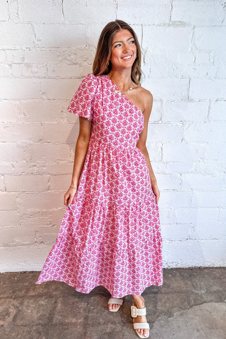 One Sided Love Maxi Dress, Maxi Dress, Wedding Guest Dress,Adeline Boutique, Boutiques