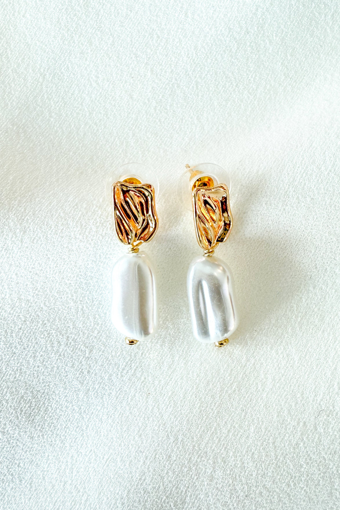 Organic Pearl Drop Earring, Earrings, Jewelry, Pearls, Gift Ideas, Accessories, Adeline Boutique, Dallas Boutique