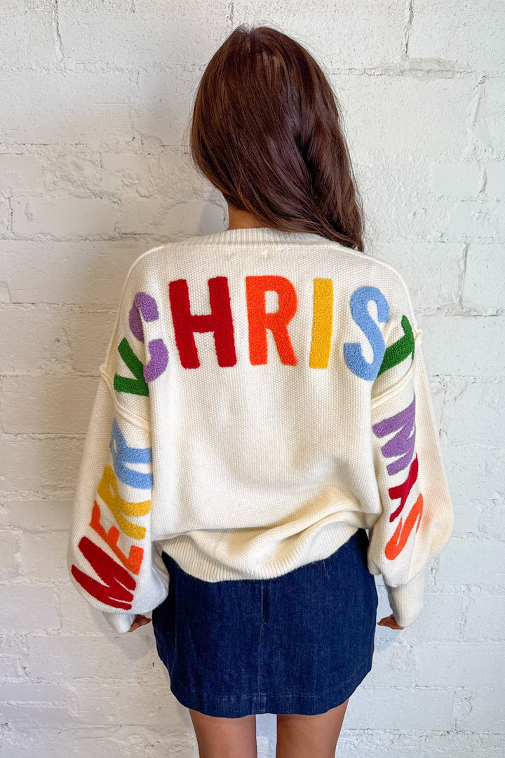 Oversized Hohoho Christmas Sweater, Sweater, Christmas Sweaters, Knit Sweater, holiday Styles, Gift Ideas