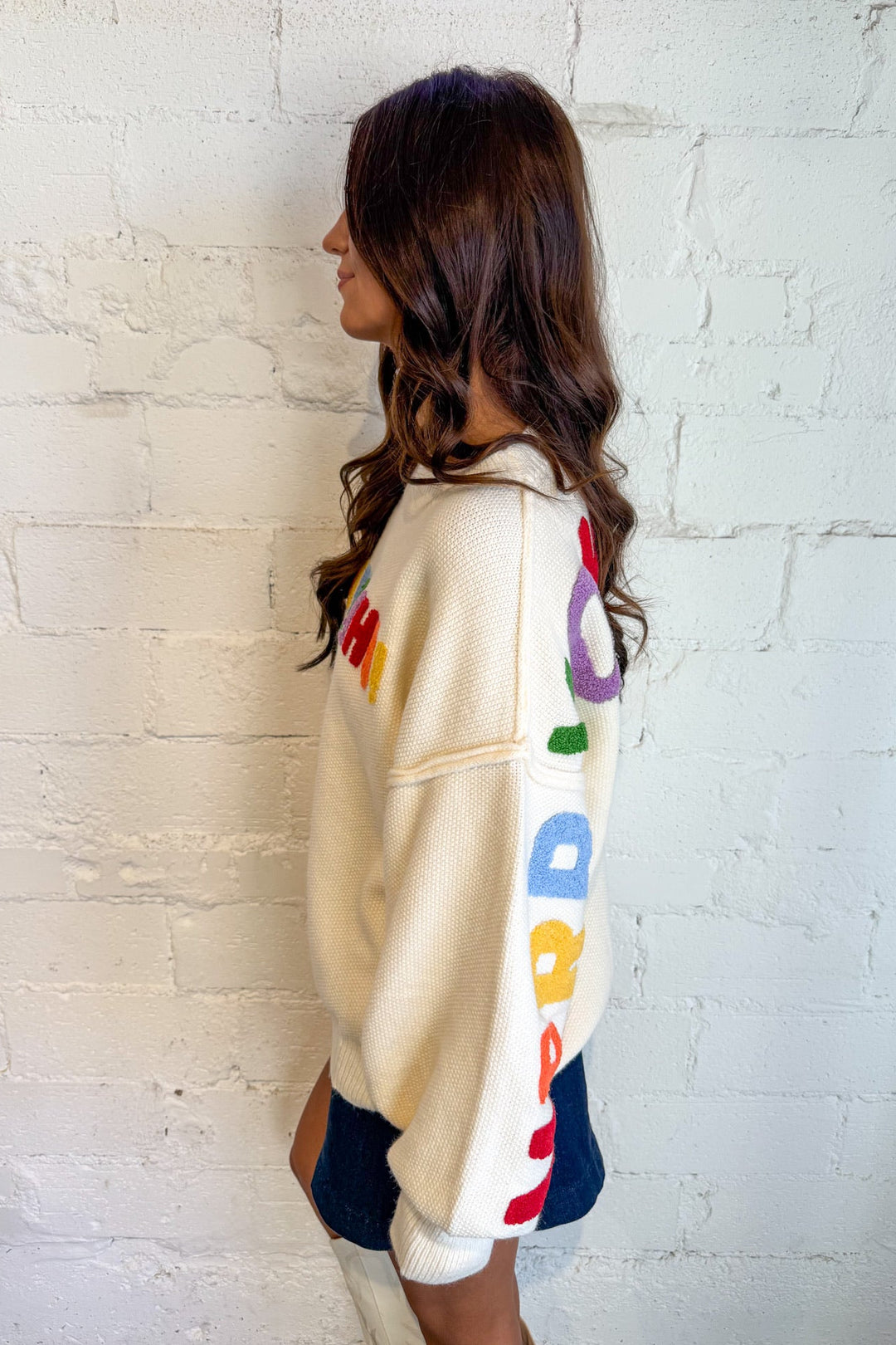 Oversized Hohoho Christmas Sweater, Sweater, Christmas Sweaters, Knit Sweater, holiday Styles, Gift Ideas