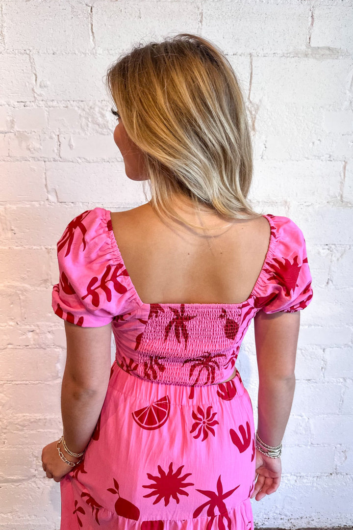 Painted Blooms Top, Tops, Adeline Boutique, Dallas Boutique, Boutiques, Two Piece Set, Matching Set, Vacation Styles, Summer Styles