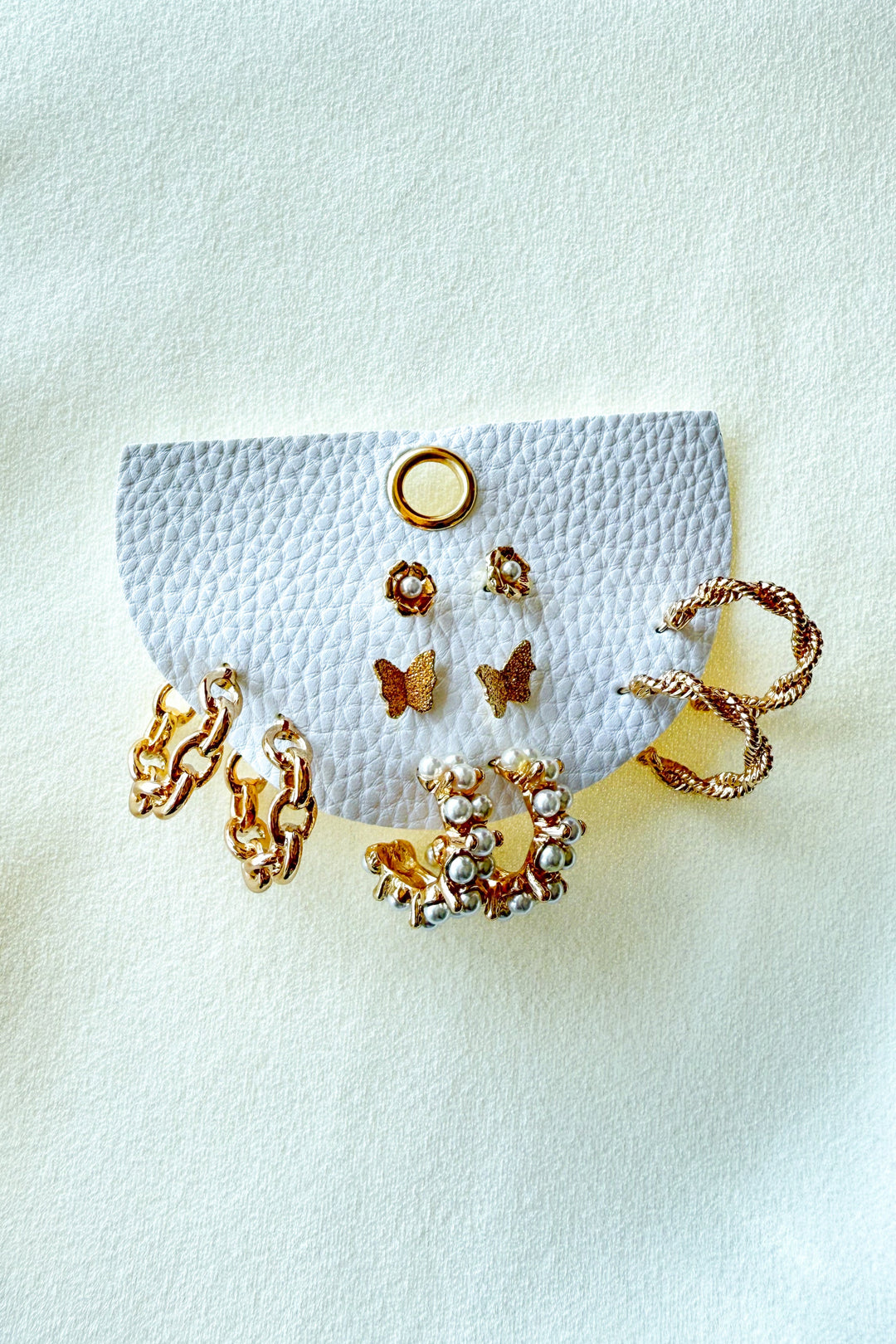 Pearl Hoop Set, Earring Set, Adeline Boutique, Boutique Jewelry, Jewelry, Dallas Boutique, Earrings