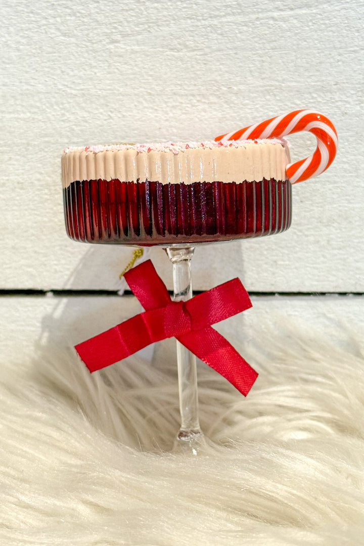 Peppermint Sleigh-Tini Ornament, Ornament, Christmas, Gift Ideas, Espresso Martini, Accessories,Tree Ornament, Adeline Boutique, Dallas Boutique