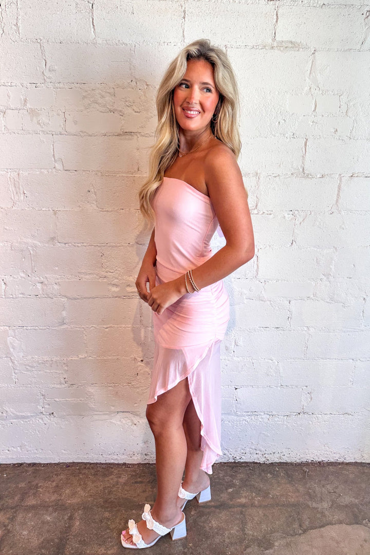 Petal Kiss Midi Dress, Midi Dress, Maxi Dress, Summer Dresses, Wedding Guest Dress, Adeline Boutique, Dallas Boutique, Boutique Dresses 