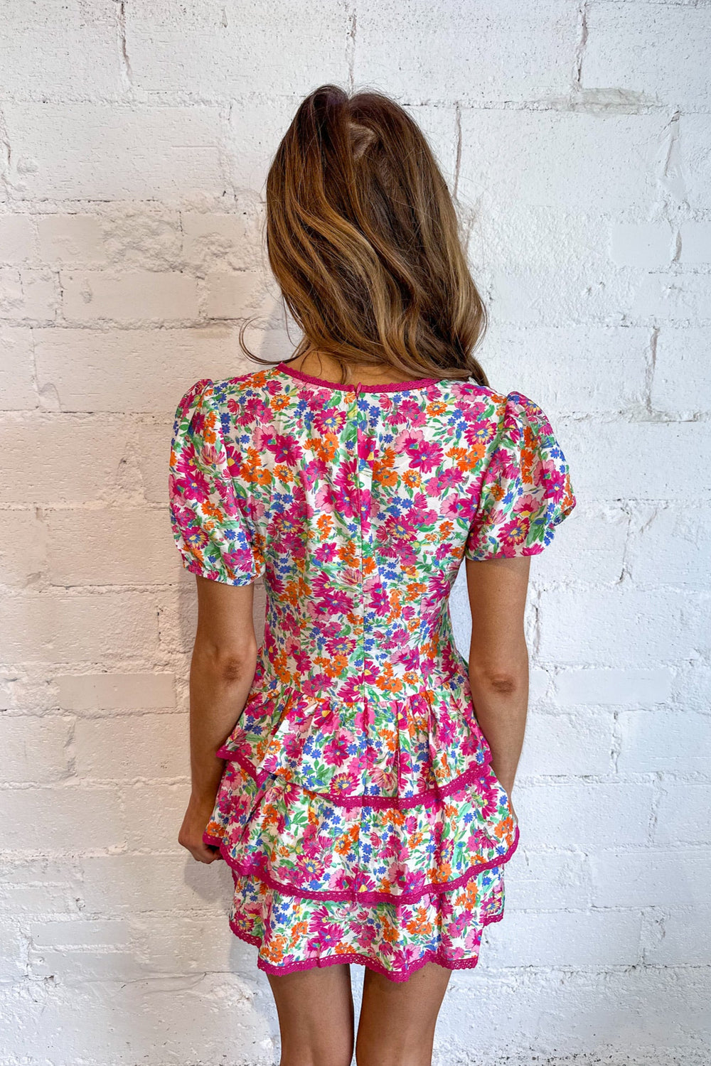 Petal Party Romper Dress, Romper Dress, Spring Dresses, Dresses and Rompers, Adeline Boutique, Dallas Boutique, Boutique Dresses, Wedding Guest Dress