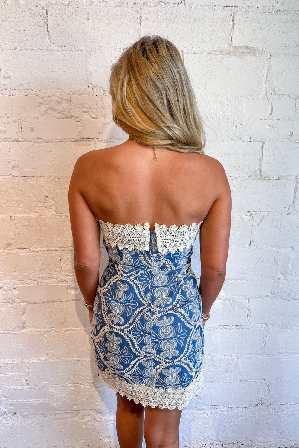 Petal & Thread Strapless Dress, Dresses and Rompers, Adeline Boutique, Dallas Boutique, Boutique Dresses