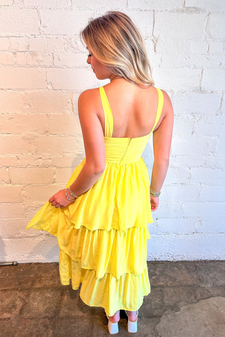 Pineapple Dream Midi Dress, Maxi Dress, Wedding Guest Dress, Vacation Styles, Adeline Boutique, Dallas Boutique, Boutiques, Dresses