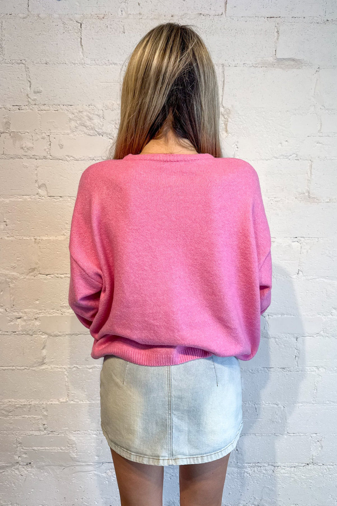 Cutesy Cardigan, Cardigan, Sweater, Knit Top, Fall Outfits, Winter Styles, Adeline Boutique, Dallas Boutique, Long Sleeve Top, Boutique Clothing 