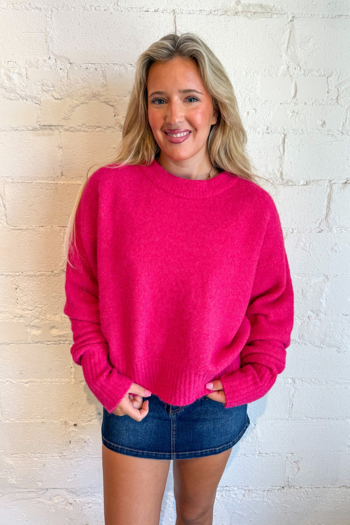 Jaded Sweater, Basic Tops, Sweaters, Knit Sweater, Fall Styles, Adeline Boutique, Dallas Boutique, Fall and Winter Sweaters