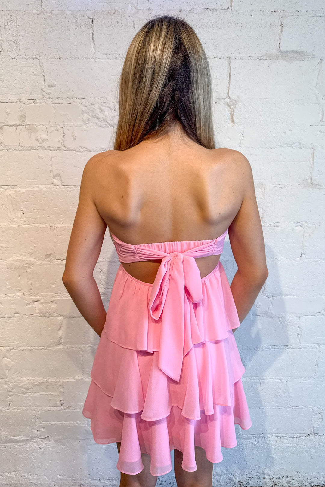 Millie Dress, Strapless flowy Dress, Women's Dresses, Spring and Summer Dress, Bridal Dress, Adeline Boutique, Dallas Boutique