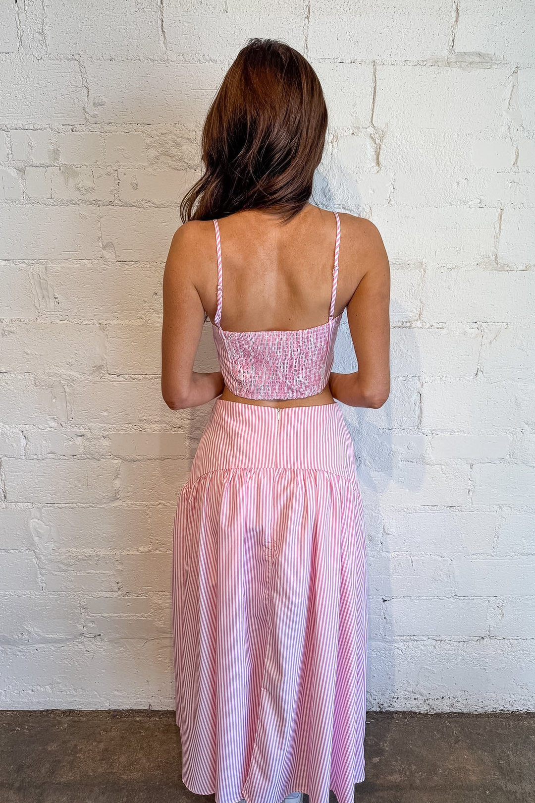 Sally Striped Maxi Skirt, Maxi Skirt, Sets, Spring and Summer Styles, Striped Set, Vacation Styles, Adeline Boutique, Dallas Boutique