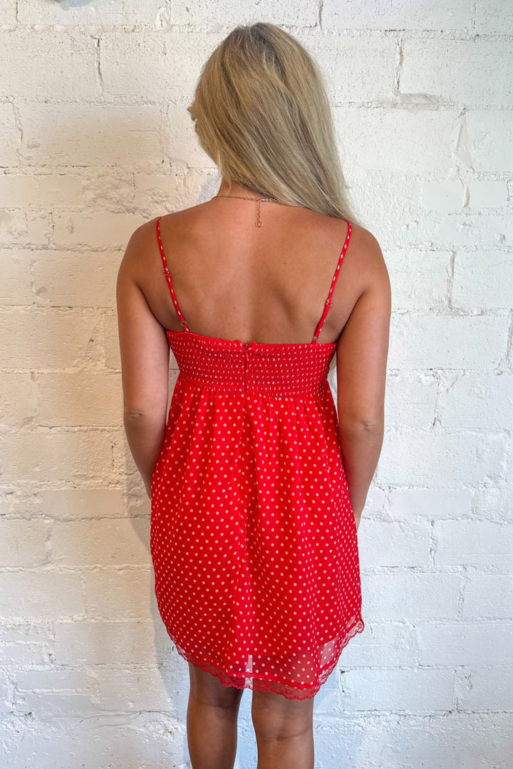 Polka Pop Dress, Polka Dot Dress, Dresses, Summer Dress, Summer Styles, Adeline Boutique, Dallas Boutique