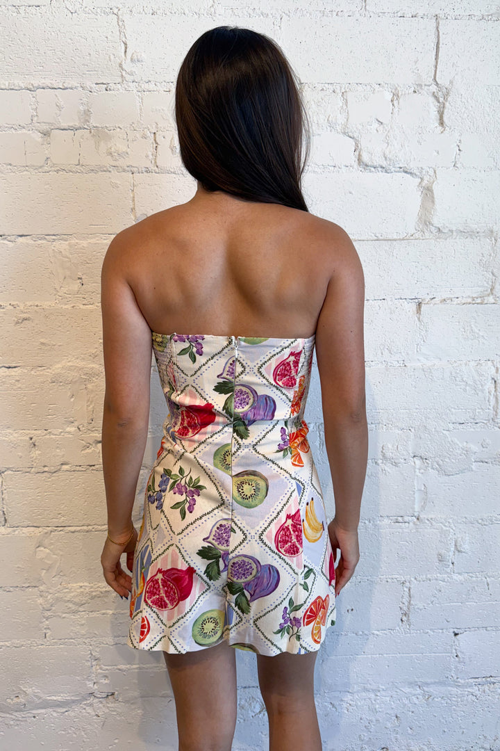 Positano Picnic Mini Dress Back, adeline boutique, dallas boutique, boutique