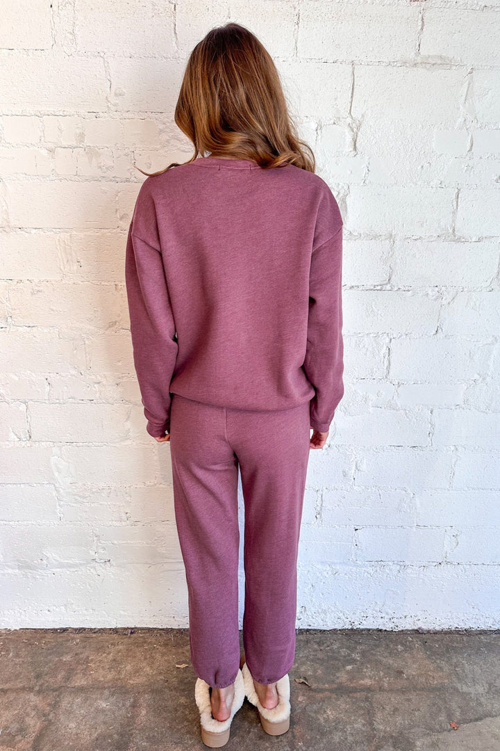 Project Social Champagne Foil Sweatshirt, Sweatshirt, Adeline Boutique, Matching Set, Two Piece Set