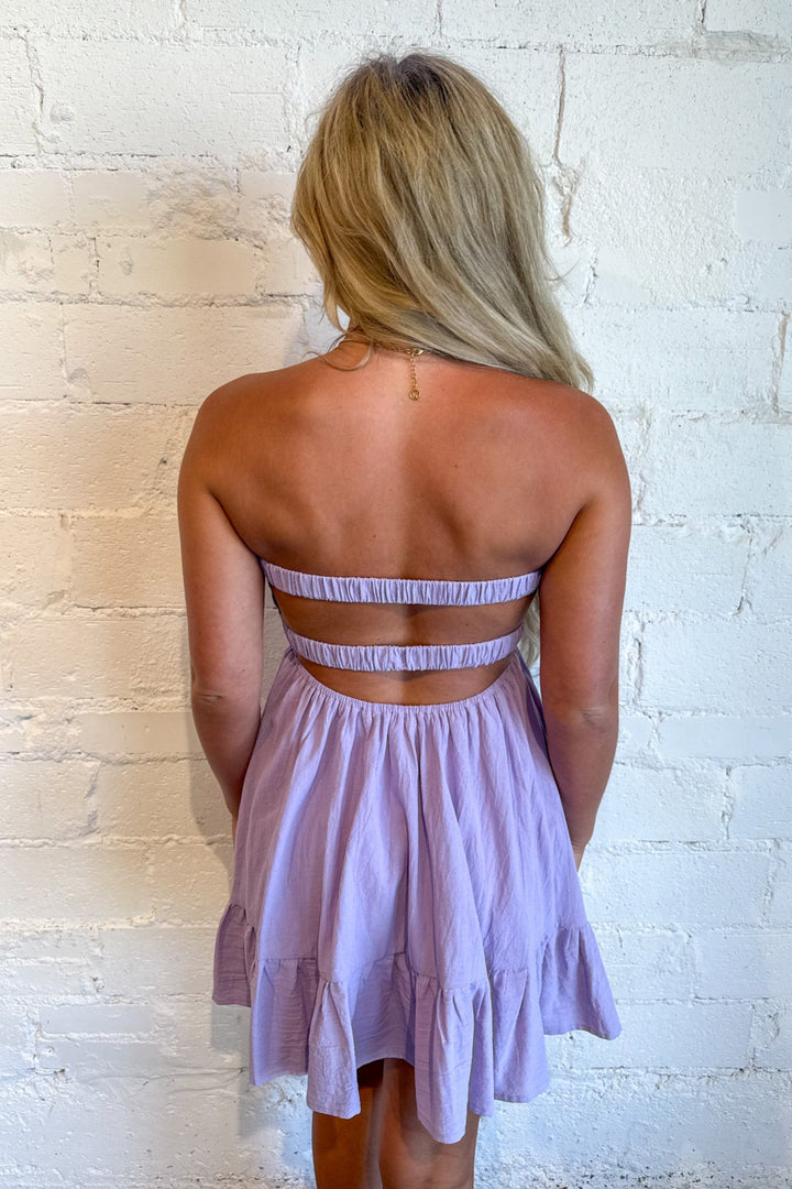 Summer Nights Romper Dress, Mini Dress, Strapless Dress, 4th of July Styles, Adeline Boutique, Dallas Boutique, Summer Dresses