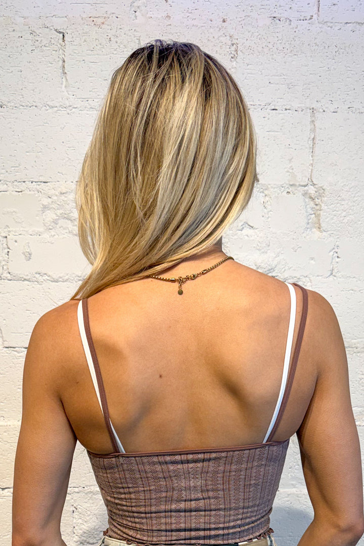 Purple free people snap into it henley crop, top, tops, dallas boutique, boutique