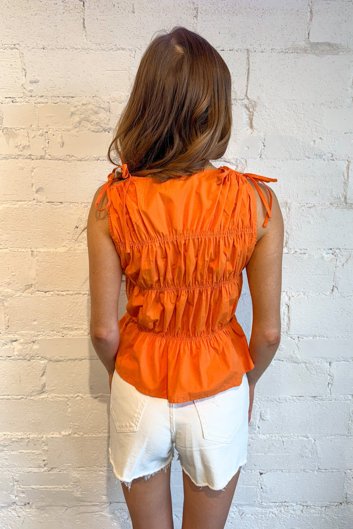 Rally Ruched Top, Tops, Ruched Tops, Adeline Boutique, Dallas Boutique, Game Day Styles, Back to School Outfit