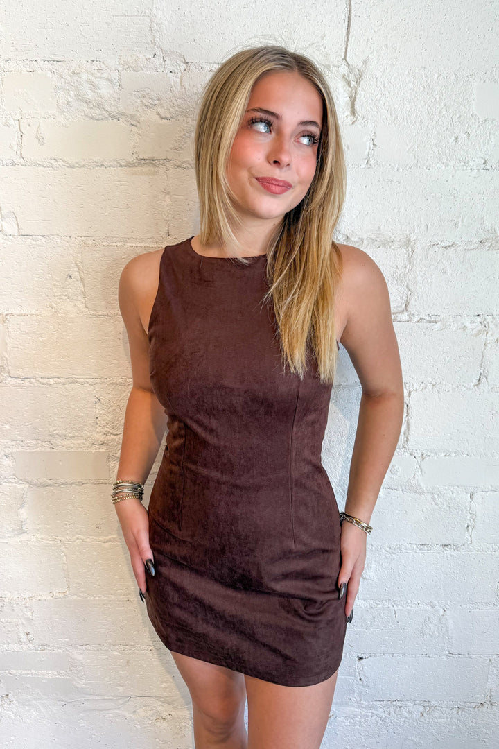 Ready To Go Mini Dress, Mini Dress, Brown Mini Dress, Dresses, Adeline Boutique, Dallas Boutique