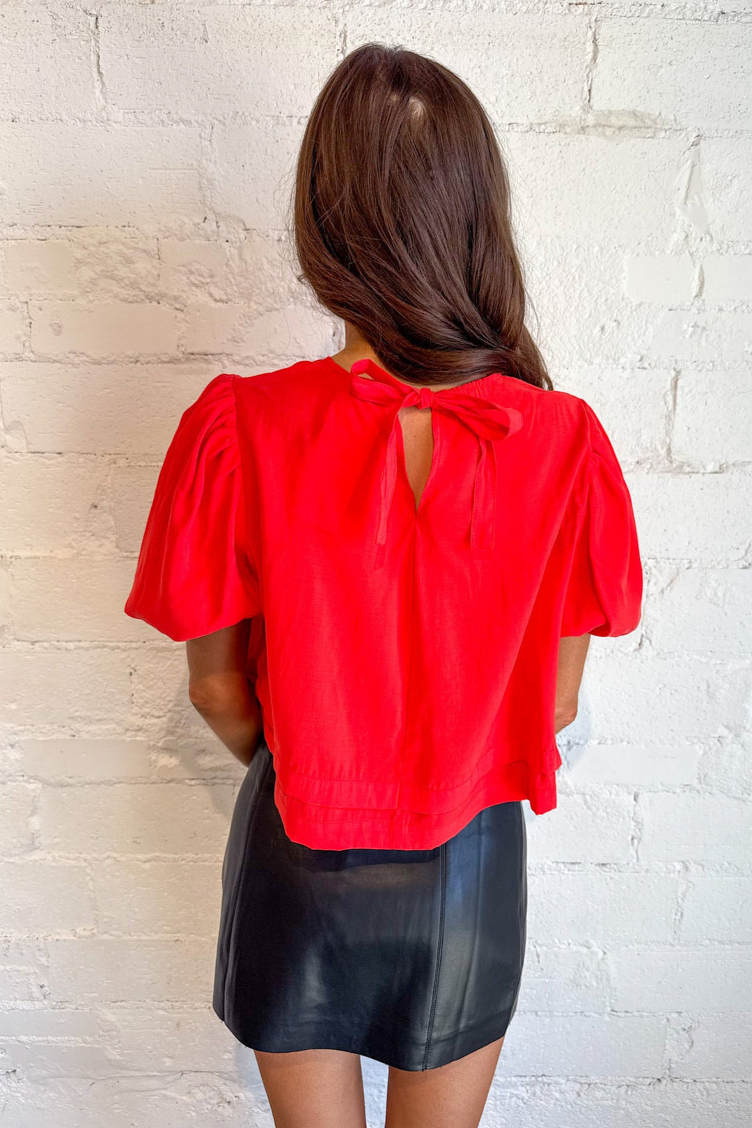 Bow & Tell Top, Bow Top, Game Day Styles, Adeline Boutique, Dallas Boutique, Boutique Clothing, Blouses