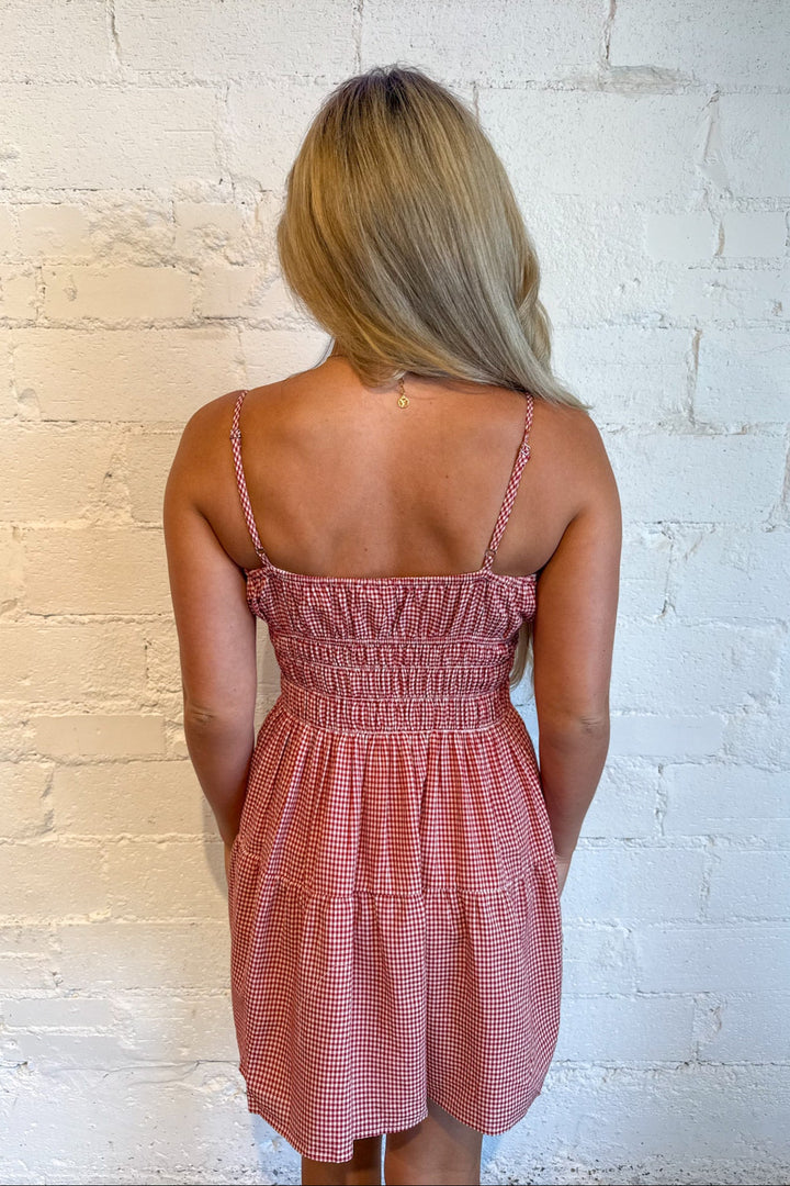 Check Me Out Mini Dress, Gingham Dress, Game Day Dress, Adeline Boutique, Dallas Boutique, Boutiques, Dresses, Country Concert Outfit, Rodeo Outfit