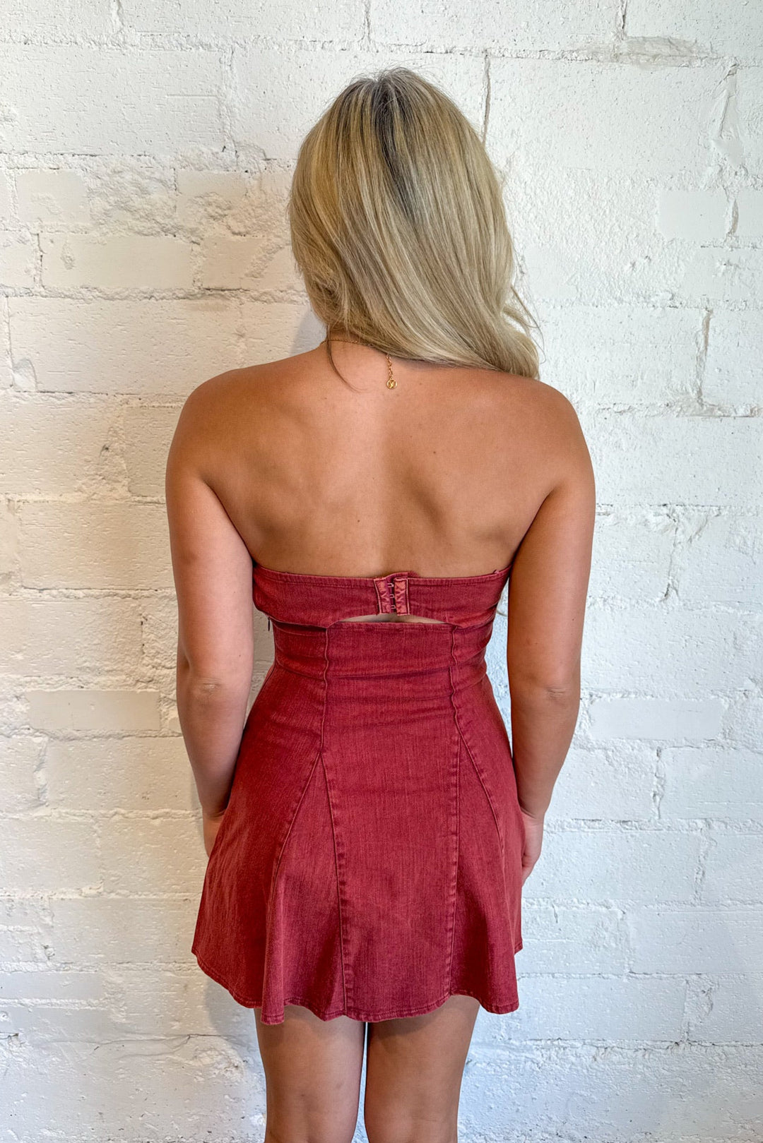 Denim Dream Mini Tube Dress, Denim Dress, Country Concert Outfit, Rodeo Outfit, Adeline Boutique, Dallas Boutique, Boutique Dresses, Game Day Outfit, Denim