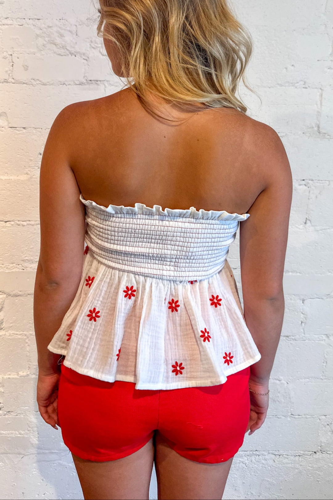 Denim Wrap Skort, Skort, Skirt, Bottoms, Adeline Boutique, Spring Outfit, Dallas Boutique, Denim
