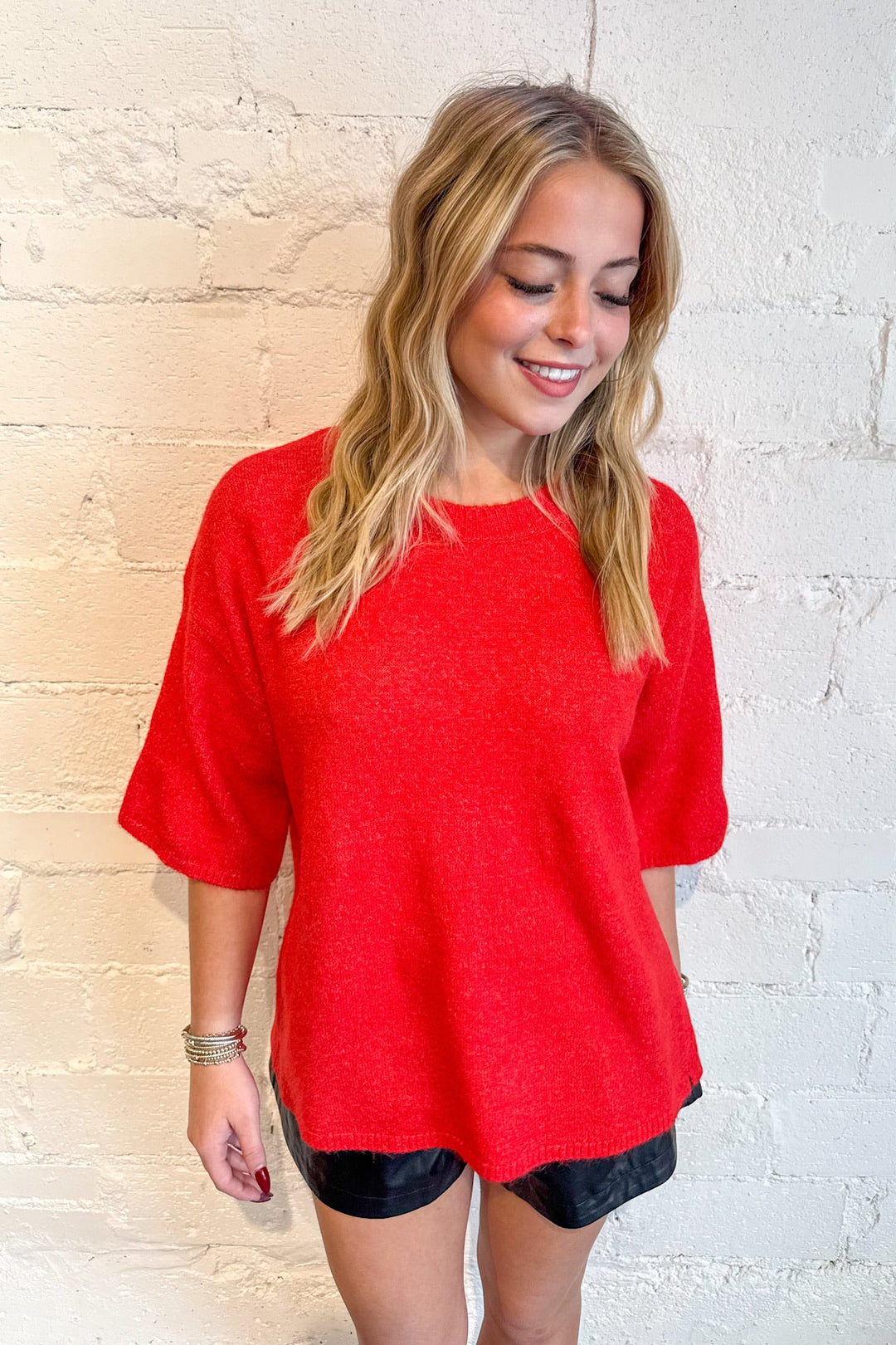 Free People Margo Sweater, Sweater, Fall and Winter Styles, Knit Top, School Styles, Basic Tops, Adeline Boutique, Dallas Boutique