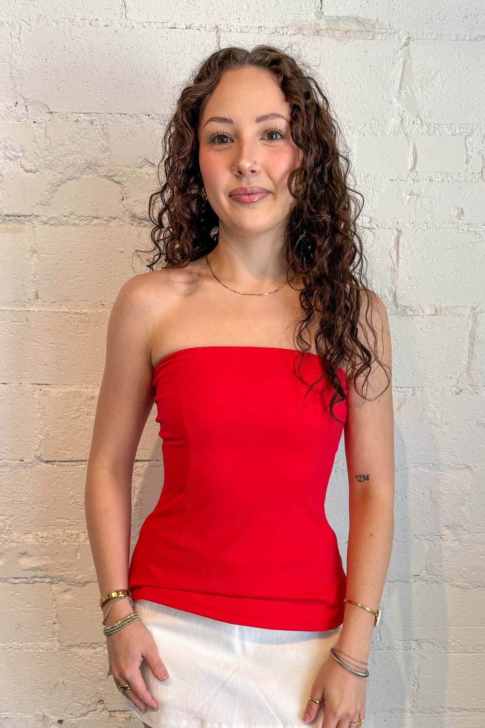 Red Heatwave Top, top, tops, dallas boutique, adeline boutique, boutique
