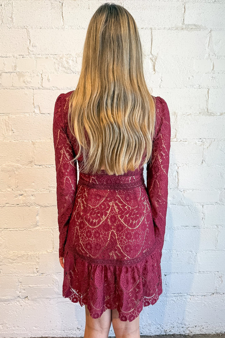 black lace dress, womens boutique, cocktail dress, long sleeve lace dress 
