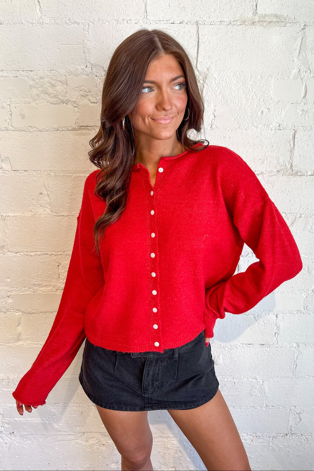 On Repeat Cardigan, Cardigan, Pullover Cardigan, Fall and inter Styles, Sweaters, Adeline Boutique, Dallas Boutique, Women's Clothing 