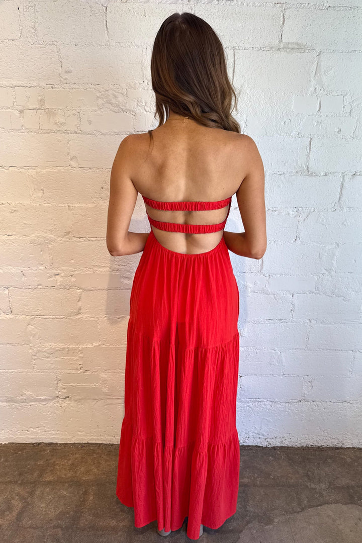 Sunset Layers Maxi Dress, Strapless Maxi Dress, Maxi Dress, Boutique, Dresses, Vacation Styles, Summer Styles, Adeline Boutique, Dallas Boutique