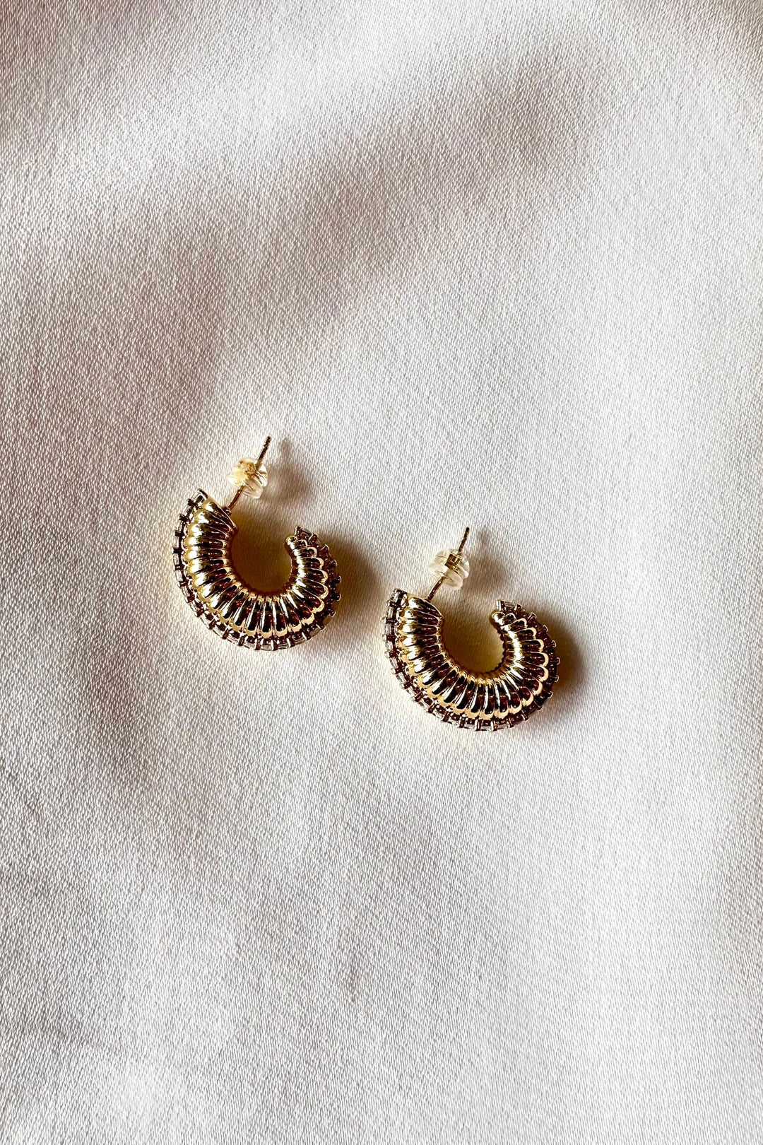Rolls Earrings, Earrings, Jewelry, Adeline Boutique 