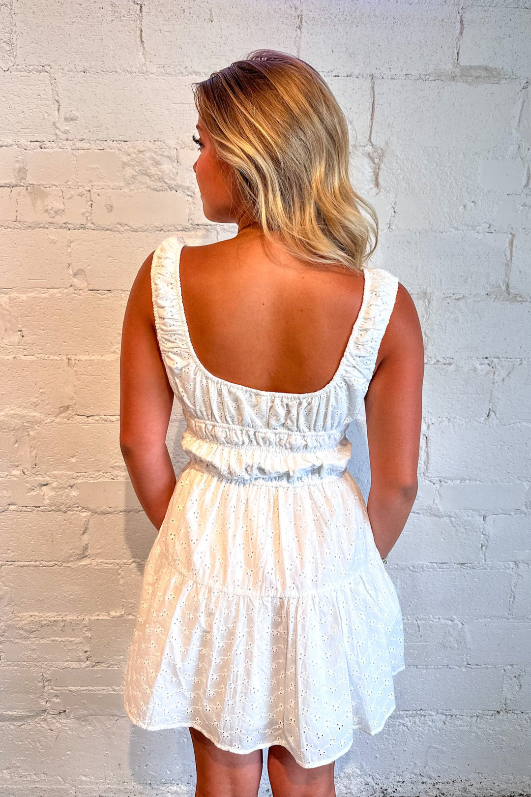 Salt Dress White, White Dress, Dresses, Summer Dresses, Adeline Boutique, Dallas Boutique, summer Styles, Boutiques, Babydoll Dress