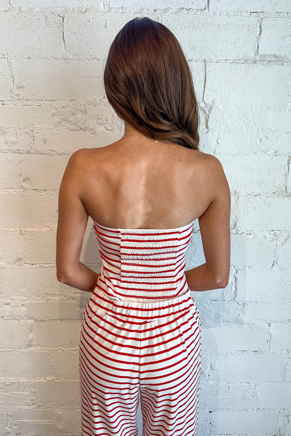 Samantha Stripe Top, Striped Tube Top, Tube Top, Summer Styles, 4th of July Outfit, Sets, Spring Sets, Adeline Boutique, Dallas Boutique, Tops