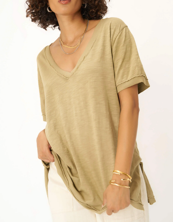 Knock Out V Neck Tee, Tops, Project Social T, Adeline, dallas boutique, dallas texas, texas boutique, women's boutique dallas, adeline boutique, dallas boutique, trendy boutique, affordable boutique