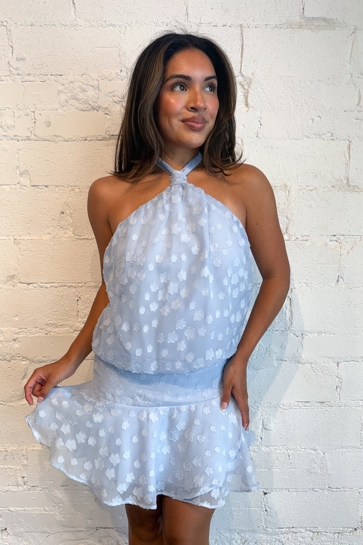 Seaside Breeze Dress Blue, adeline boutique, dallas boutique, boutique