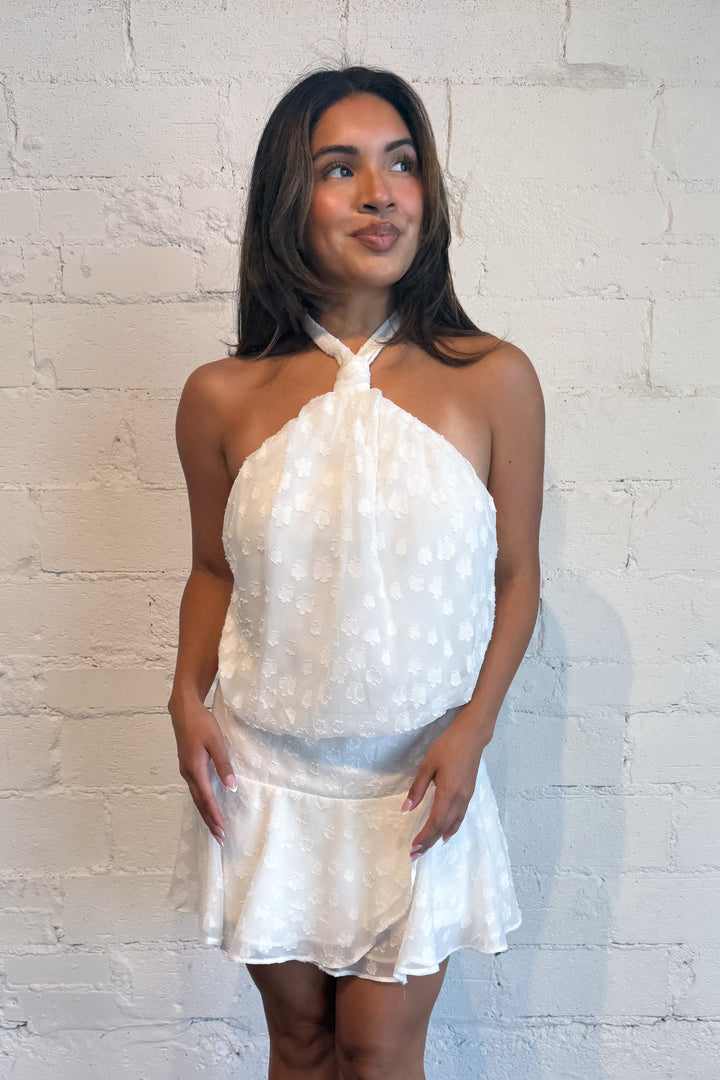 Seaside Breeze Dress White, adeline boutique, dallas boutique, boutique
