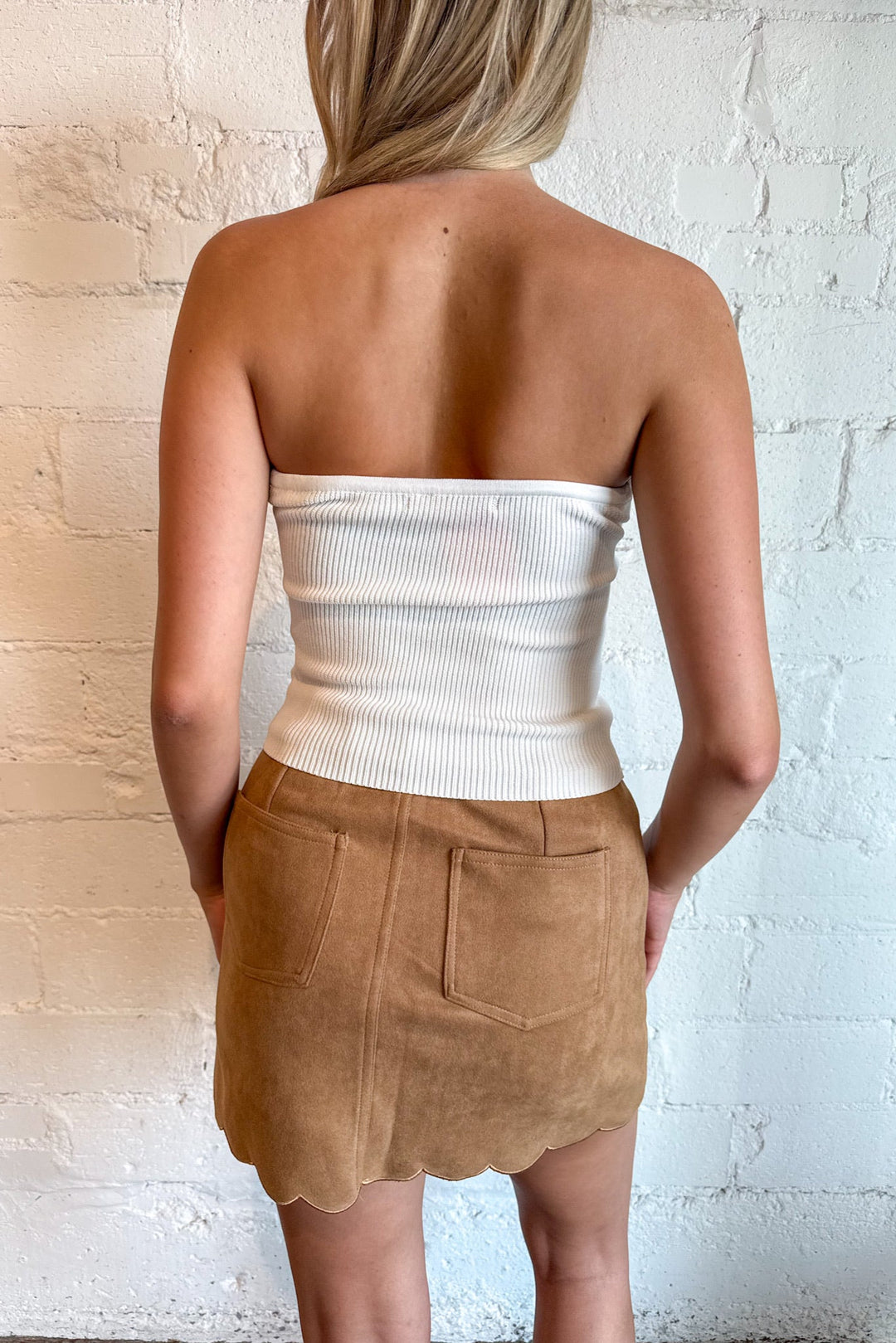 Sienna Scallop Skirt, Suede Skirt, Fall Outfits, Bottoms, Mini Skirt, Game Day Outfit, Country Concert Outfit, Rodeo Outfit, Adeline Boutique, Dallas Boutique