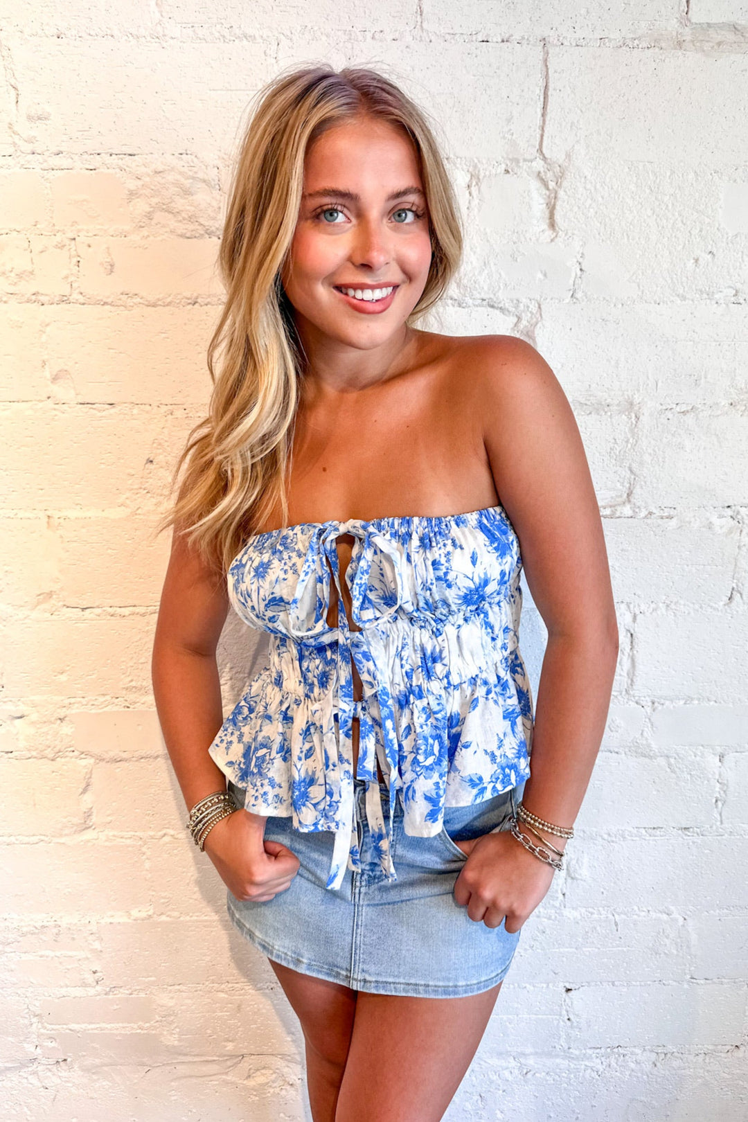 Skyline Days Top, Summer Tops, Adeline Boutique, Dallas Boutique, Summer Styles, Tube Top, Vacation Looks