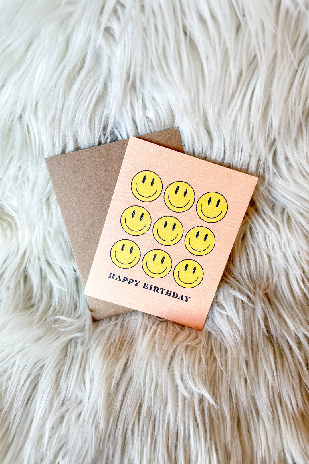 Smiley Retro Birthday Card, Gift Card, Gift Ideas, Accessories, Adeline Boutique, Dallas Boutique