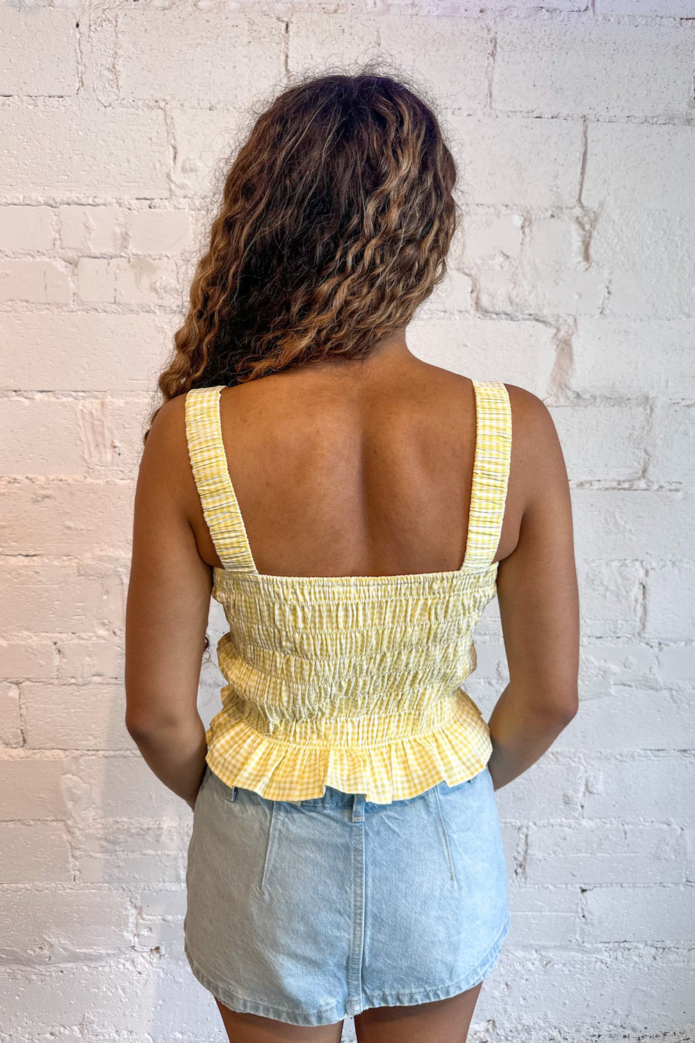 Smocked Sunshine Top, Summer Top, Tops, Adeline Boutique, Dallas Boutique, Summer Styles
