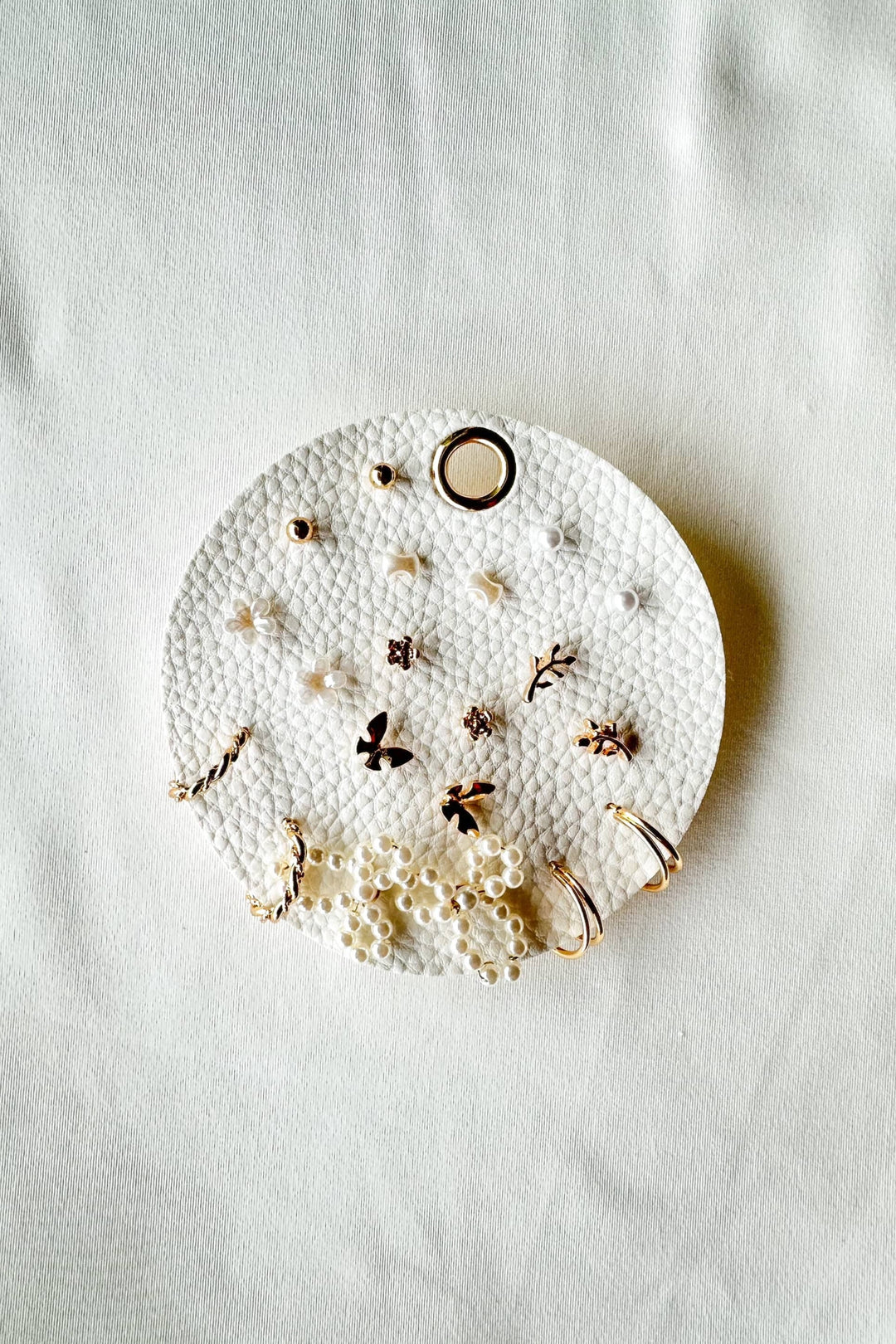 Spring Pearls Hoop Set, Earring Set, Adeline Boutique, Dallas Boutique, Jewelry 