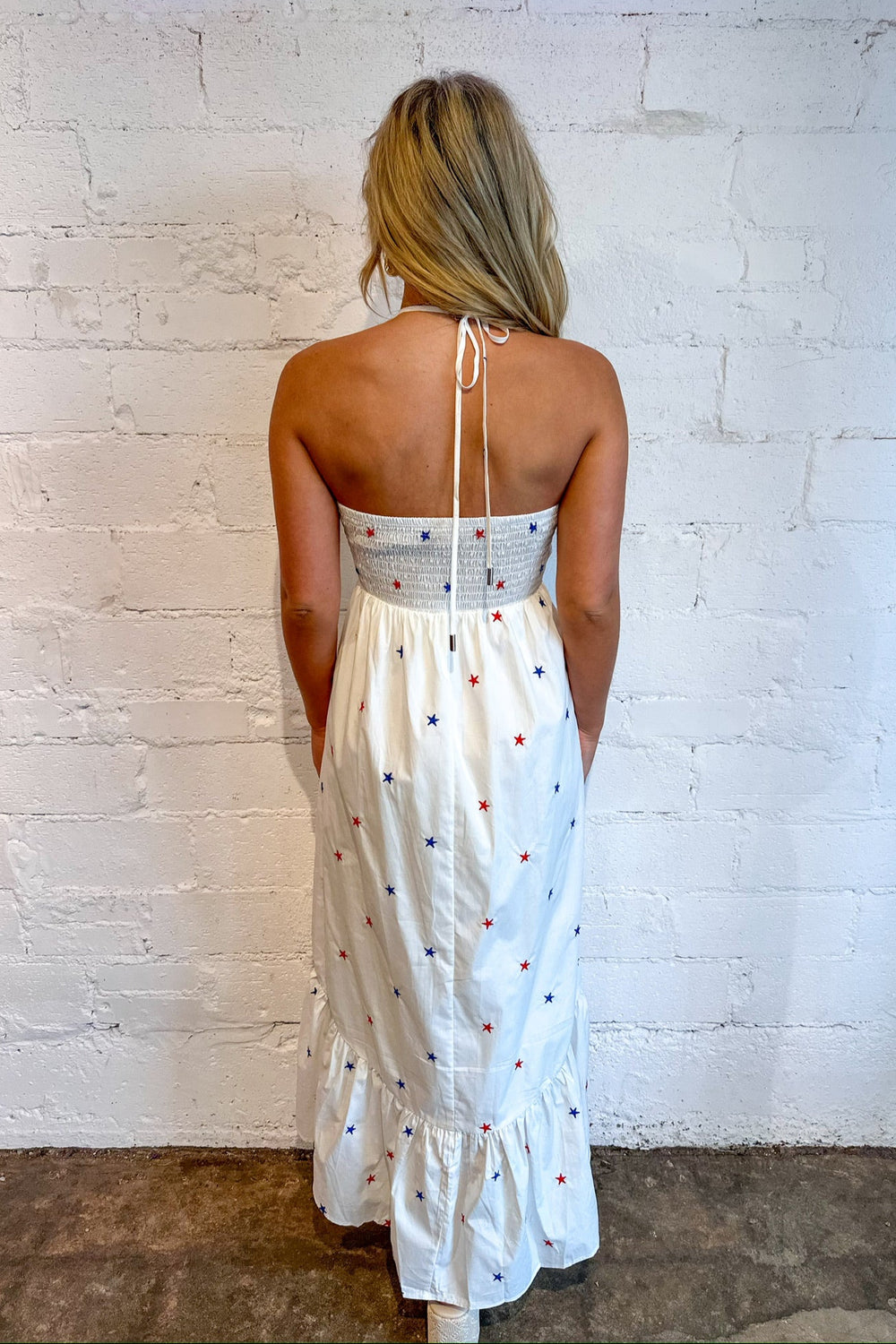Starlit Grace Midi Dress, Maxi Dress, Dresses, Summer Dresses, 4th of July, 4th of July Dresses