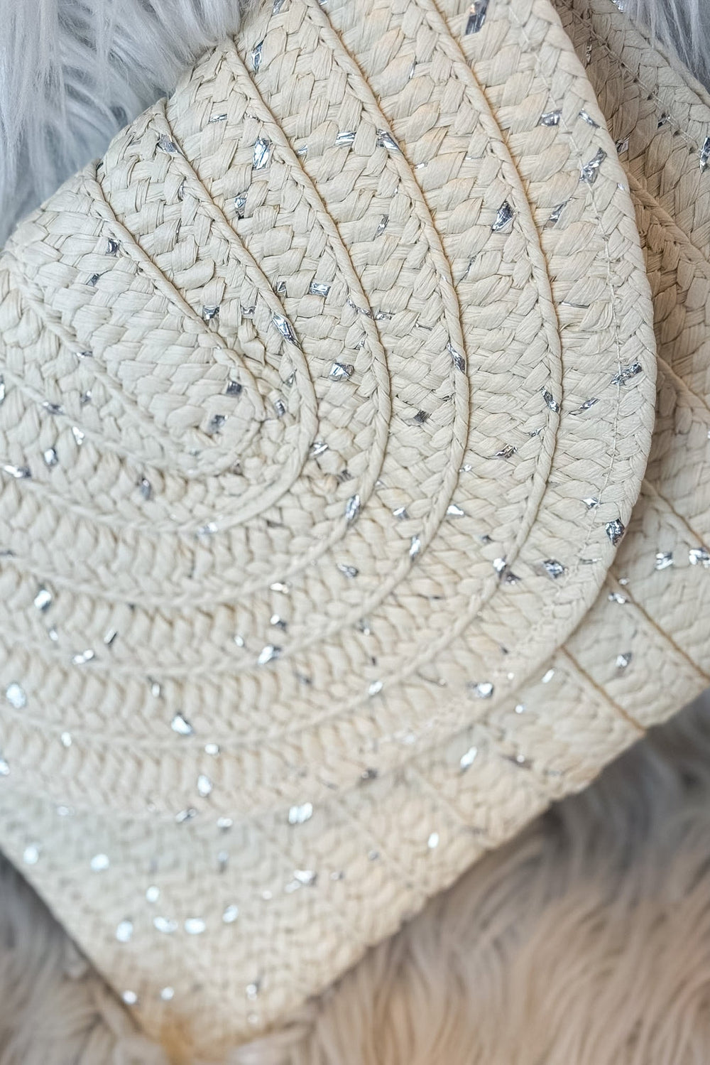 Straw Metallic Clutch, Accessories, Bags, Purse, Beach Bag, gift Ideas, Adeline Boutique, Dallas Boutique