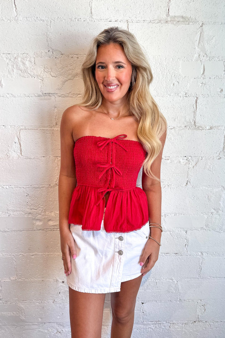 Sunset Kiss Top, Summer Tops, Tops, Tube Tops, Adeline Boutique, Dallas Boutique, Boutiques, Summer Styles